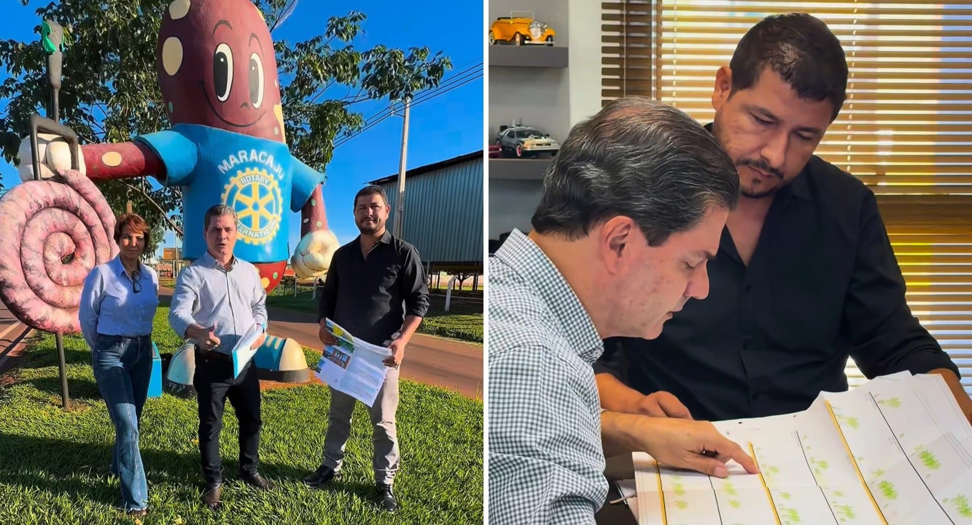 Prefeito assina O.S para início das obras de revitalização do canteiro central da Avenida Marechal Floriano Peixoto